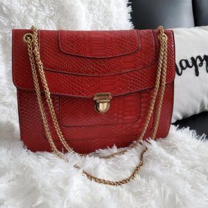 Red Croc Bag